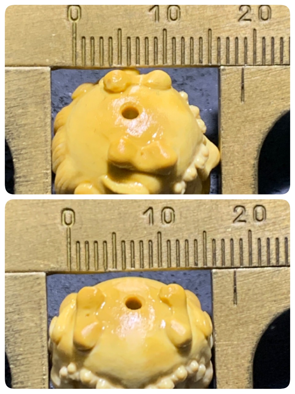 精美戈壁彩玉雕刻瑞兽珠一个