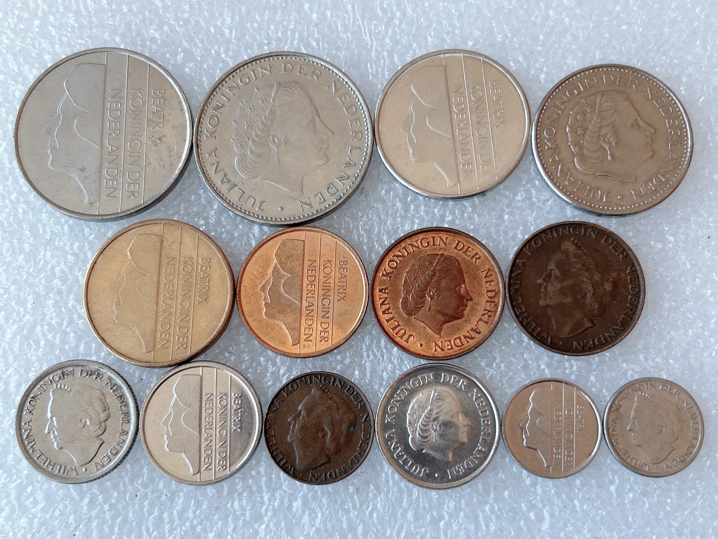 第一海外回流一元起拍收藏 本月最后一期 第61期 荷兰硬币14枚 无重复