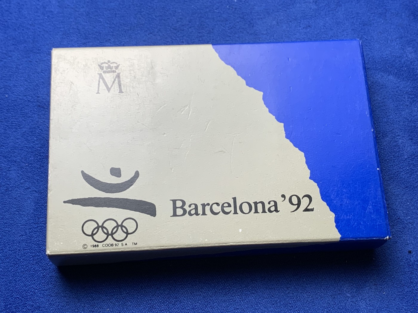 《竞宝斋》第238场-周日，周一，周二，周三 疯狂4连拍 (全场包邮) 西班牙1992年 巴塞罗那奥运会2000比塞塔 胡安·卡洛斯精制大银币 27克 925银