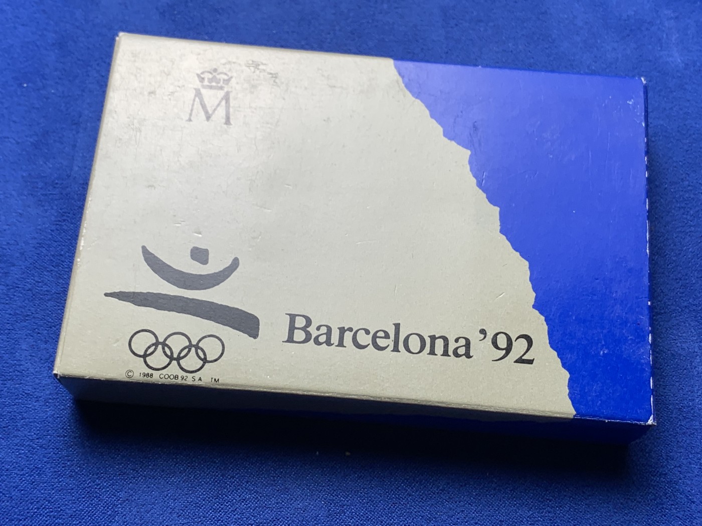 《竞宝斋》第238场-周日，周一，周二，周三 疯狂4连拍 (全场包邮) 西班牙1992年 巴塞罗那奥运会2000比塞塔 胡安·卡洛斯精制大银币 27克 925银