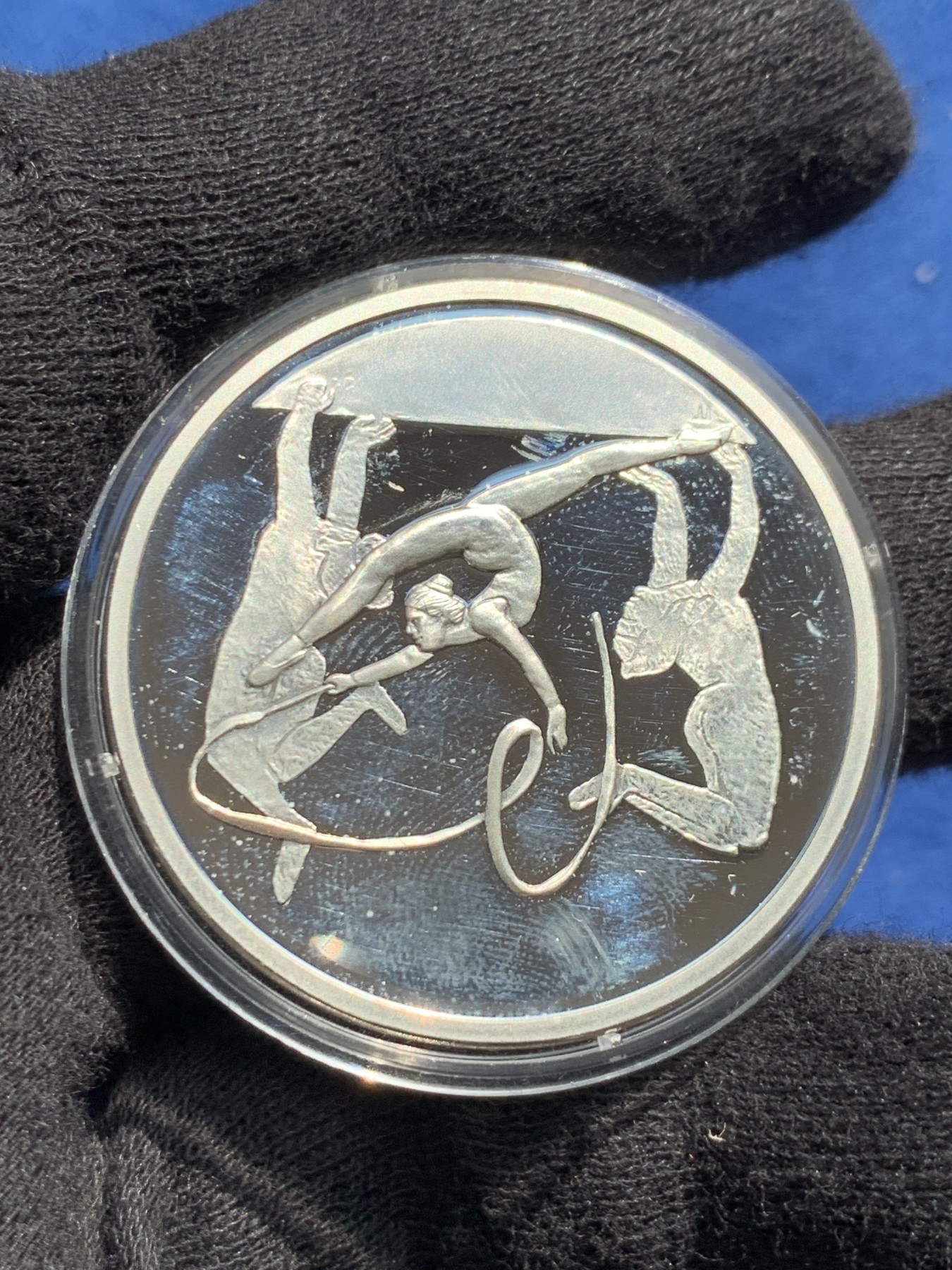 《竞宝斋》第238场-周日，周一，周二，周三 疯狂4连拍 (全场包邮) 希腊 2004 奥运大银币 34克 925银 