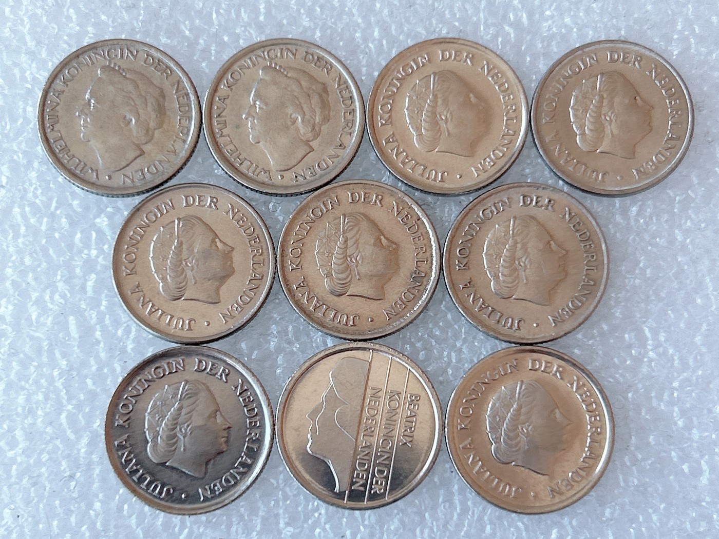 第一海外回流一元起拍收藏 本月最后一期 第61期 荷兰25分 10枚