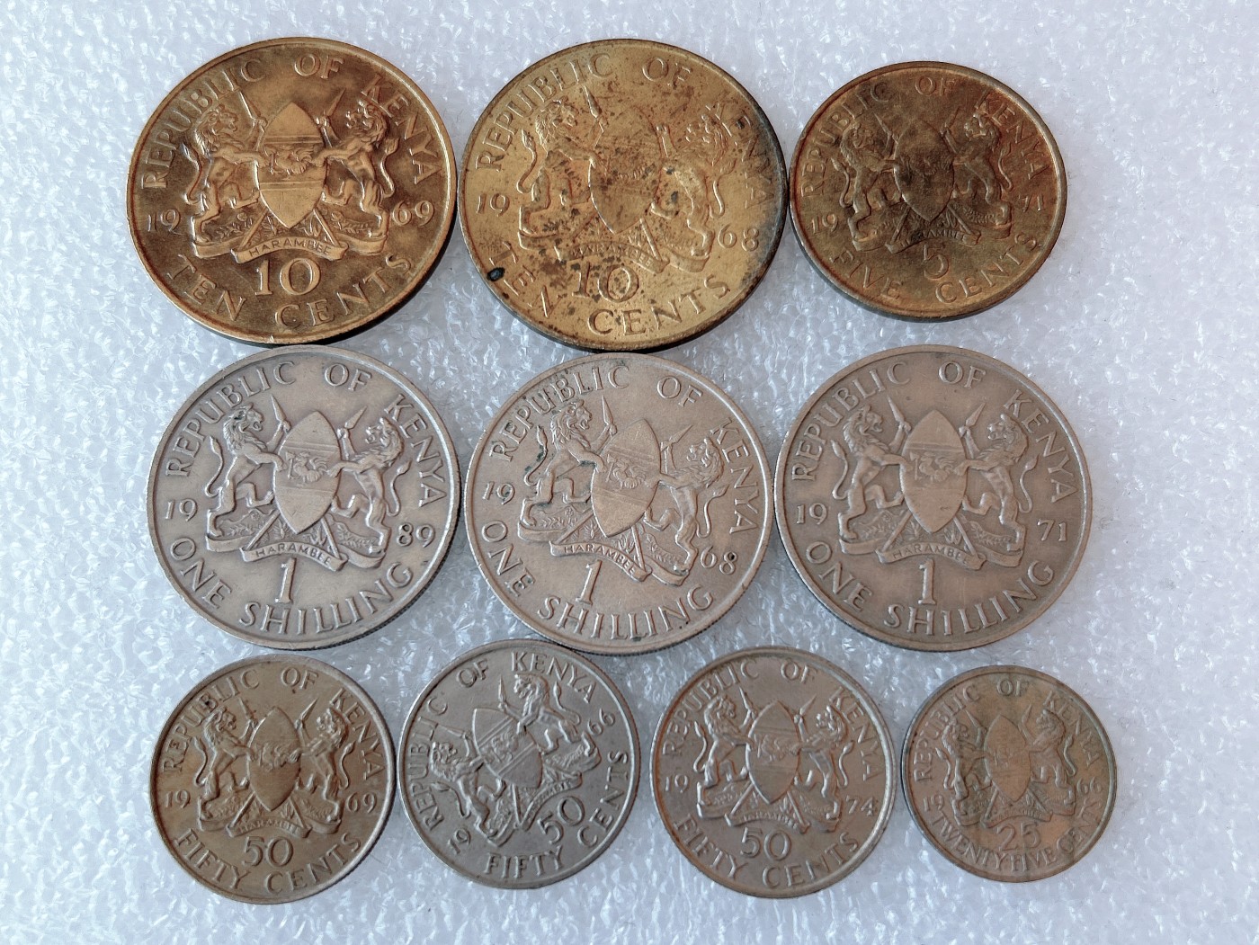 第一海外回流一元起拍收藏 本月最后一期 第61期 肯尼亚