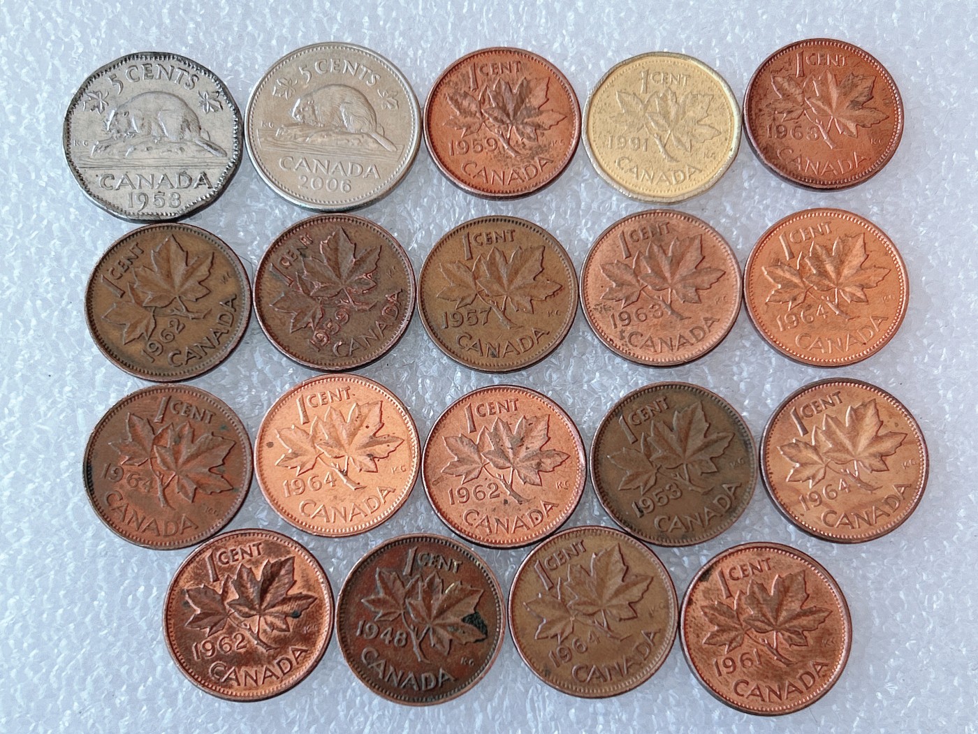 第一海外回流一元起拍收藏 散币场 第60期 加拿大