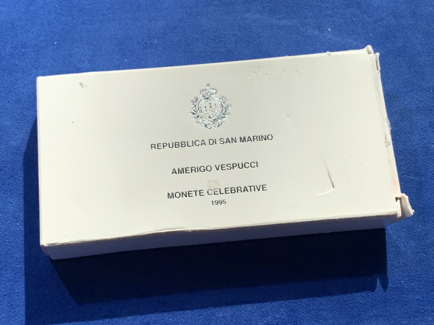 《竞宝斋》第238场-周日，周一，周二，周三 疯狂4连拍 (全场包邮) 圣马力诺 1995 银币一对 5000+10000里拉套币  22克+18克