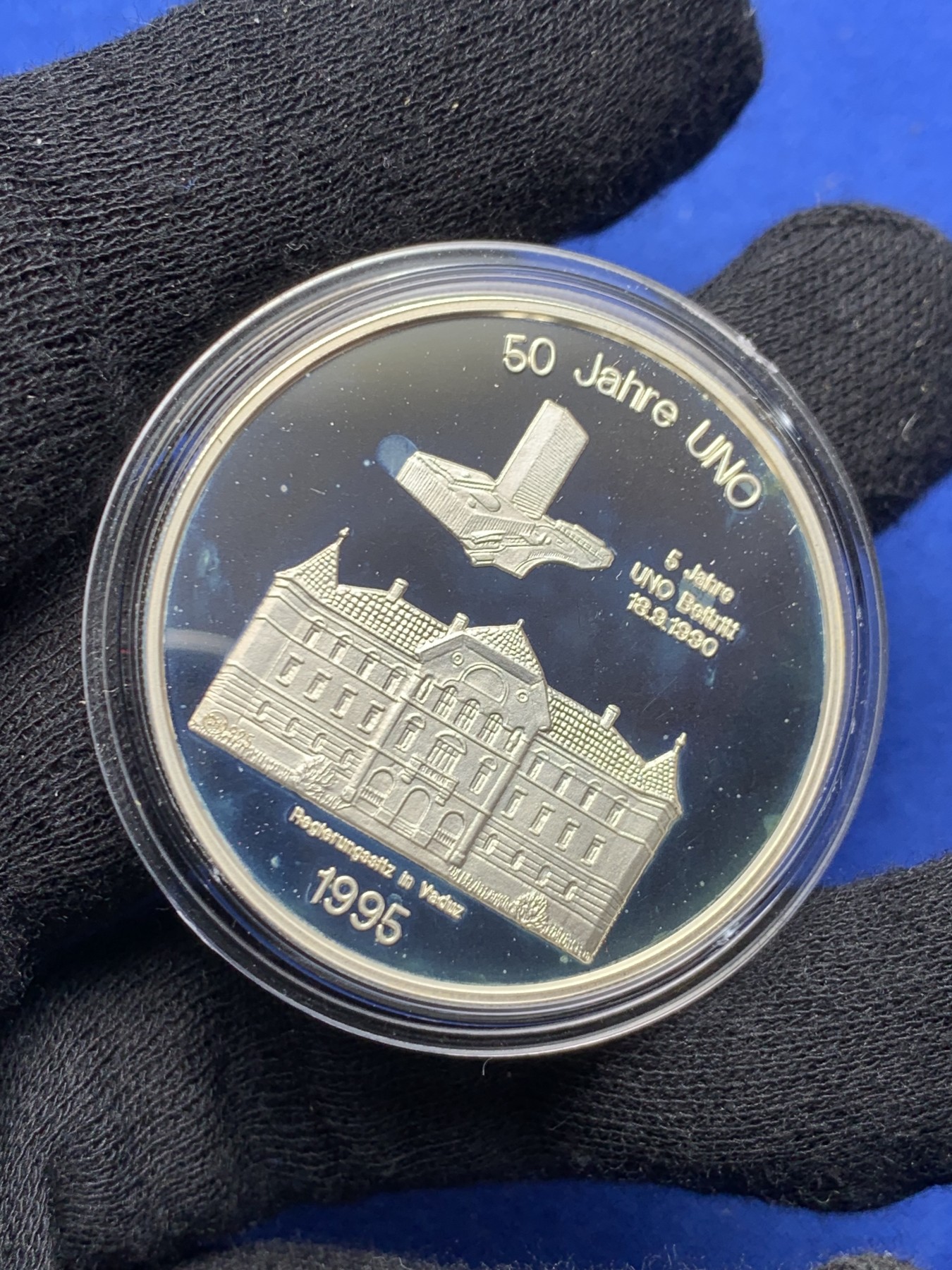 《竞宝斋》第238场-周日，周一，周二，周三 疯狂4连拍 (全场包邮) 列支敦士登 20ecu 纪念大银币 25克 925银