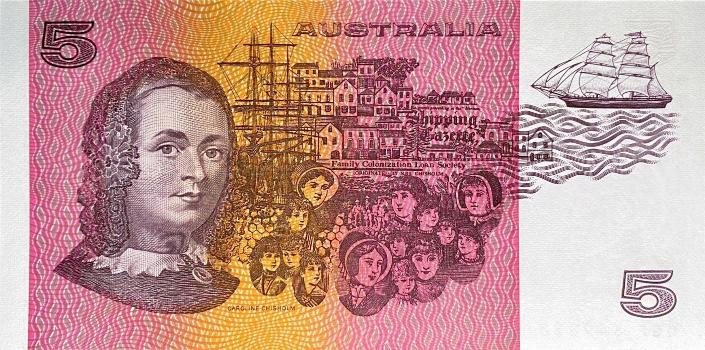 《外钞收藏家》第三百三十四期（连拍第一场） 全新UNC 澳大利亚5元 老版本 稀少豹子888