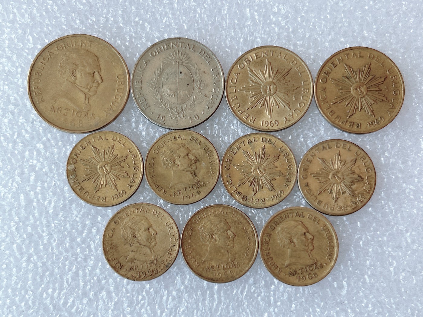 第一海外回流一元起拍收藏 散币场 第60期 乌拉圭