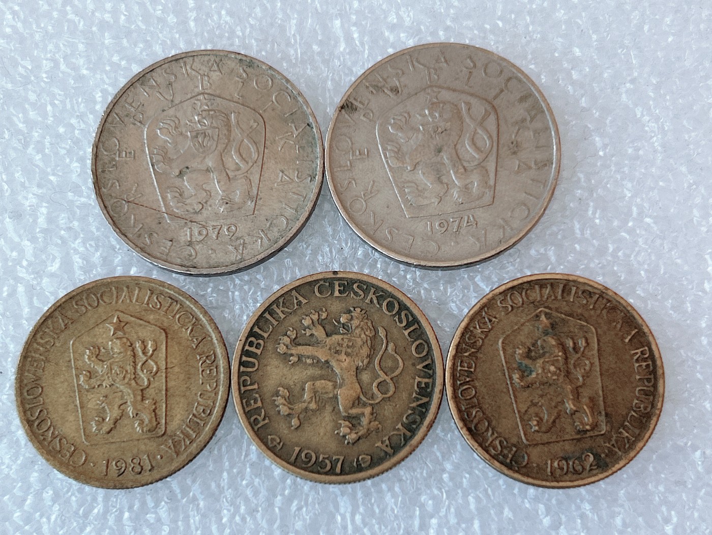 第一海外回流一元起拍收藏 散币场 第60期 捷克斯洛伐克
