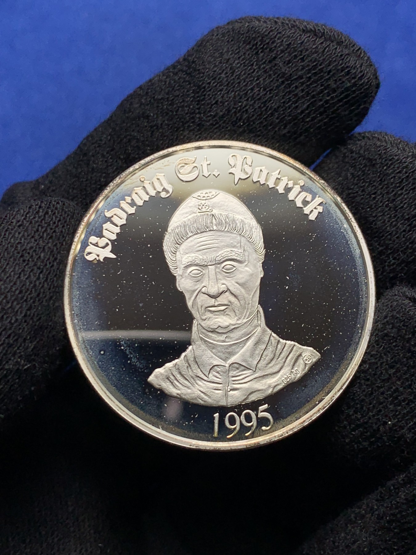 《竞宝斋》第238场-周日，周一，周二，周三 疯狂4连拍 (全场包邮) 爱尔兰 1995 20欧元 银币 25克 925银