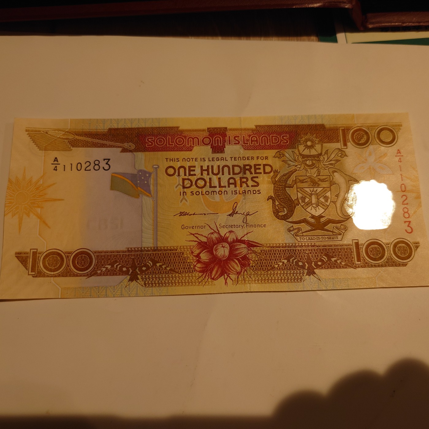 【世界钱币】精选微拍第90期暨2024年第一期 混合场 2008年所罗门群岛100 A4冠全新绝品无47尾号283