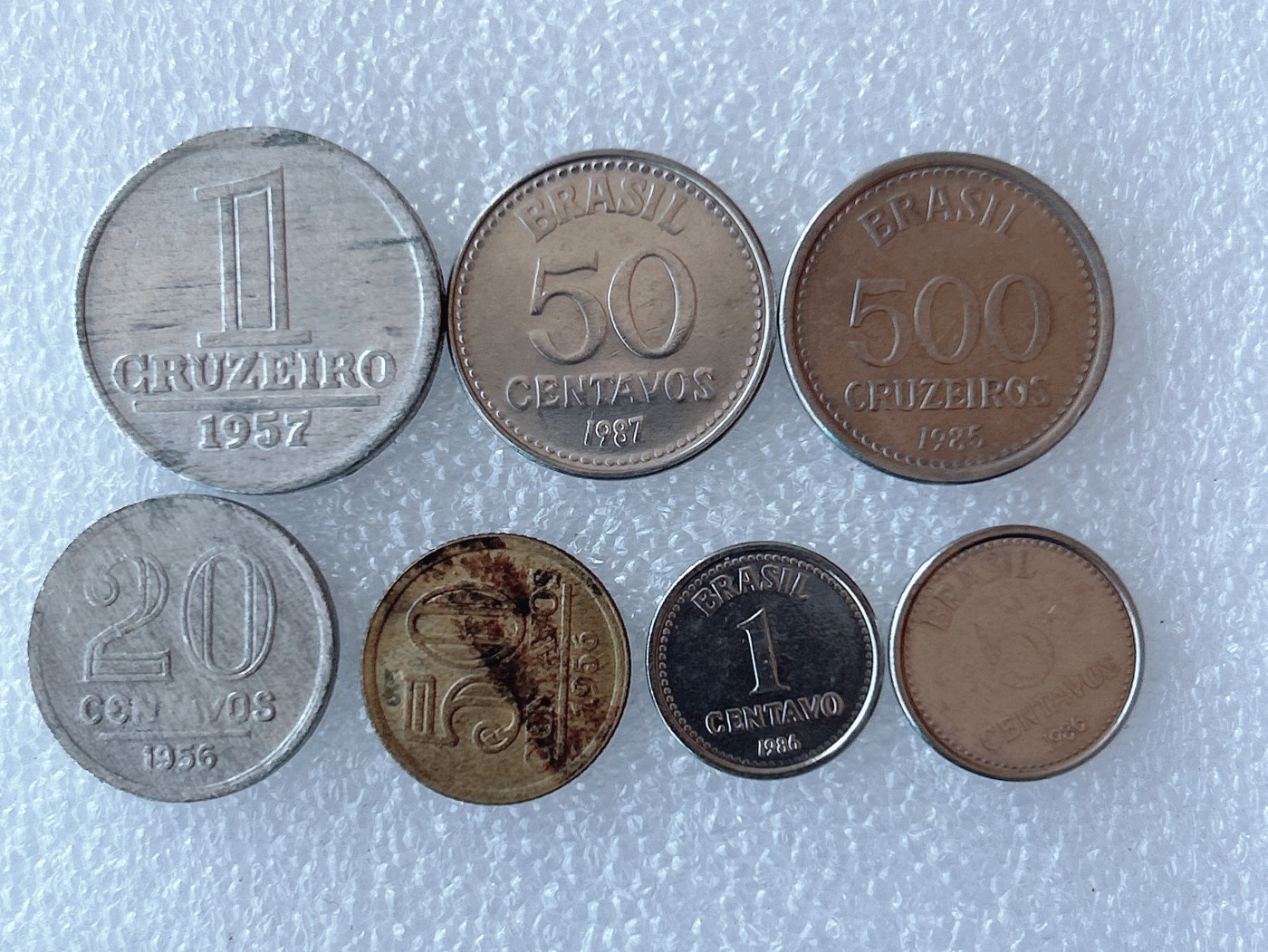 第一海外回流一元起拍收藏 本月最后一期 第61期 巴西硬币 7枚