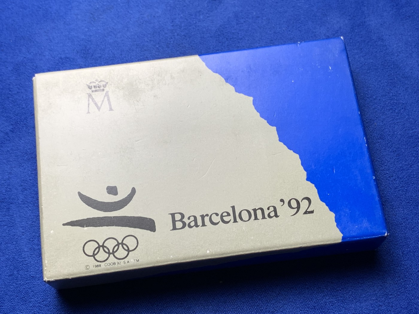 《竞宝斋》第238场-周日，周一，周二，周三 疯狂4连拍 (全场包邮) 西班牙1992年 巴塞罗那奥运会2000比塞塔 胡安·卡洛斯精制大银币 27克 925银