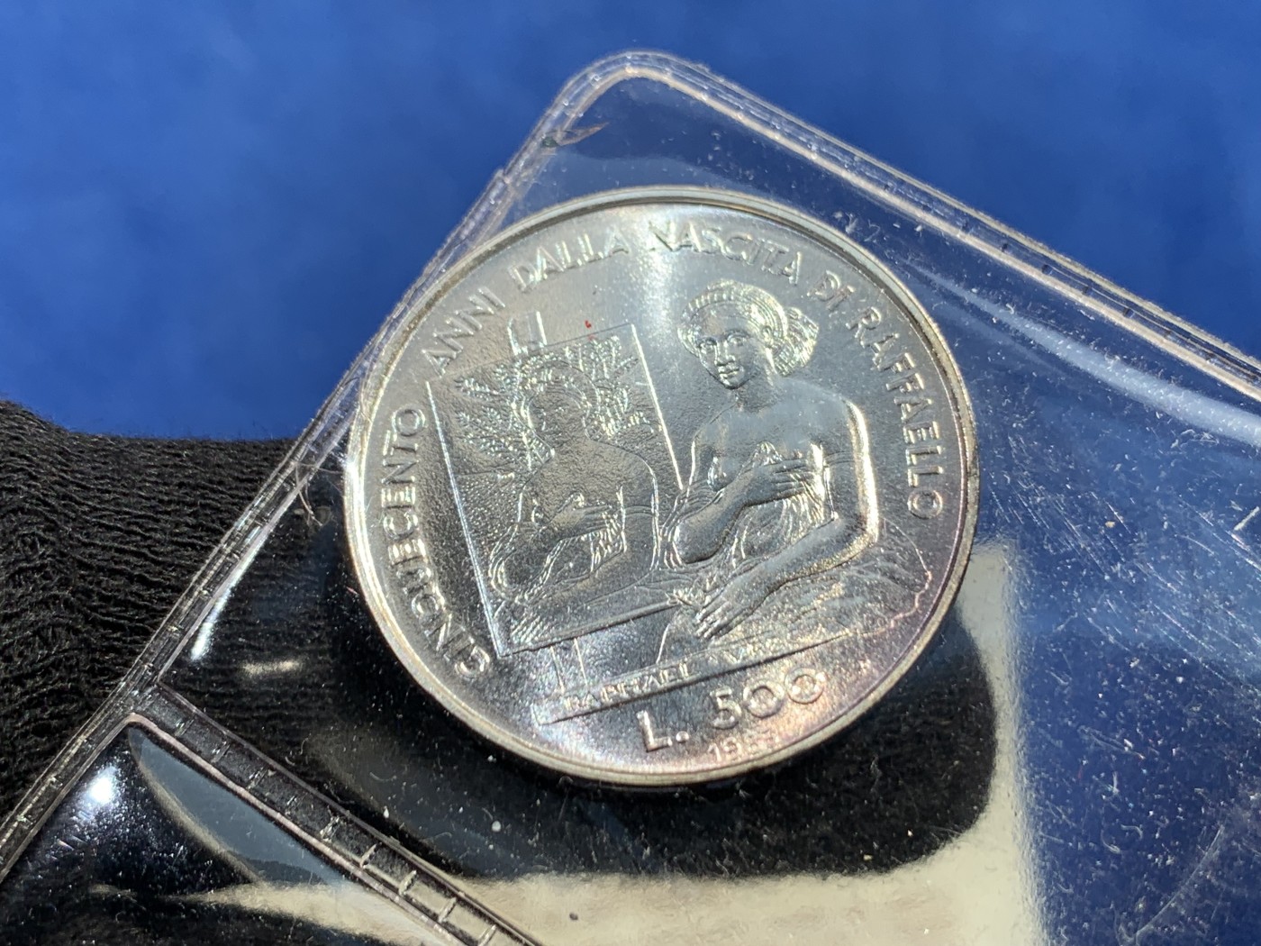 《竞宝斋》第238场-周日，周一，周二，周三 疯狂4连拍 (全场包邮) 圣马力诺 1983 500+1000里拉 银币套装