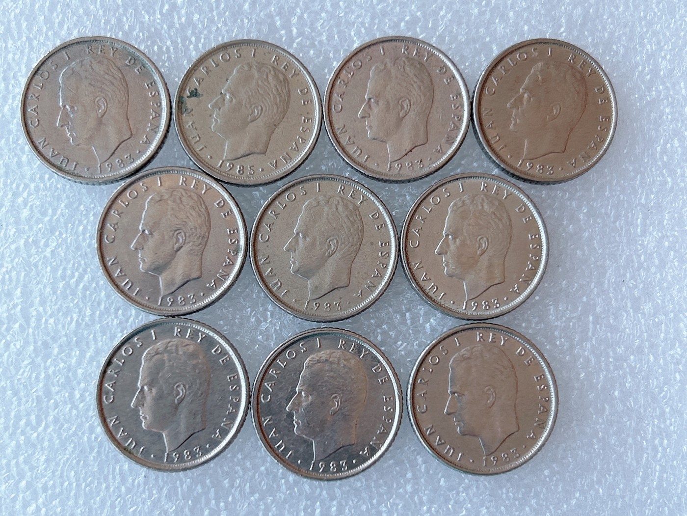 第一海外回流一元起拍收藏 本月最后一期 第61期 西班牙80年代10比塞塔 10枚