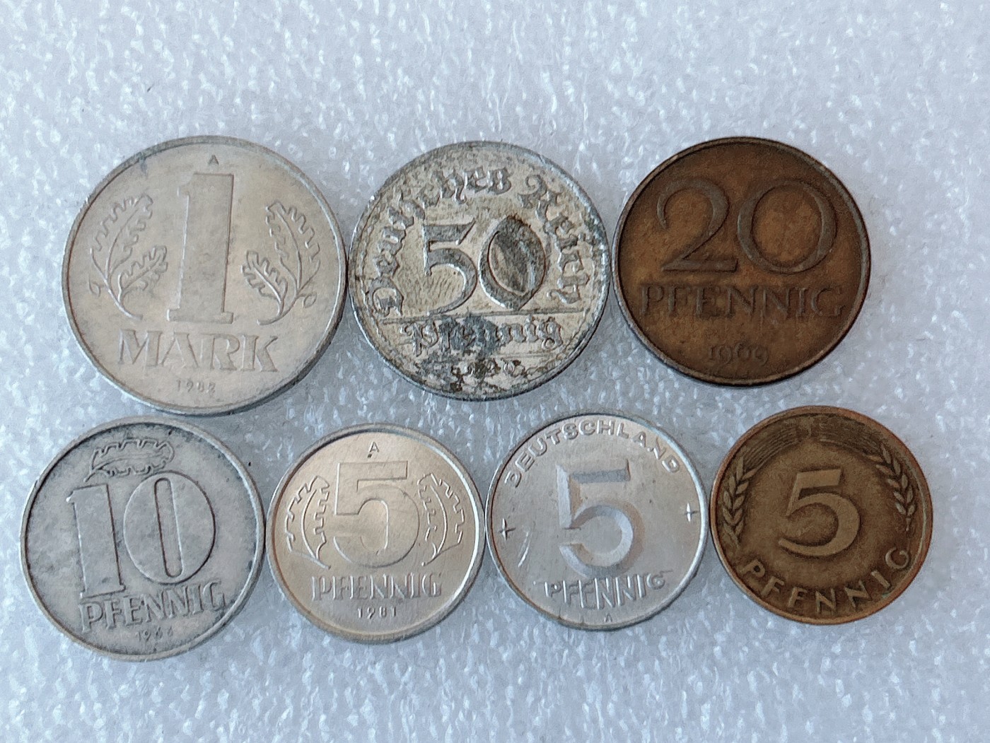 第一海外回流一元起拍收藏 散币场 第60期 德国