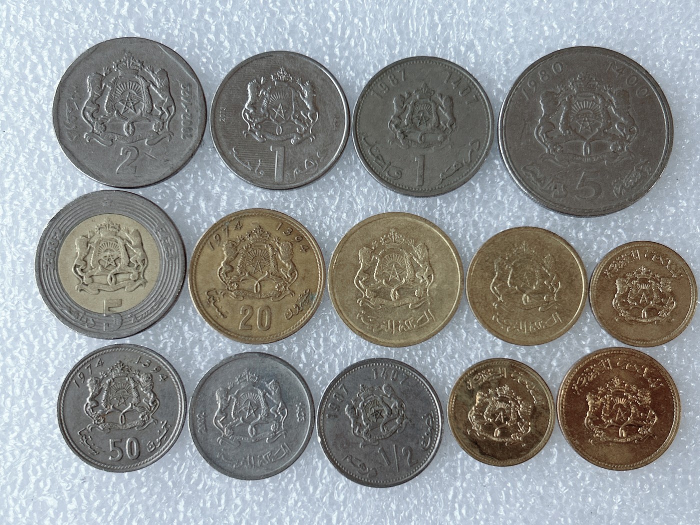 第一海外回流一元起拍收藏 散币场 第60期 摩洛哥