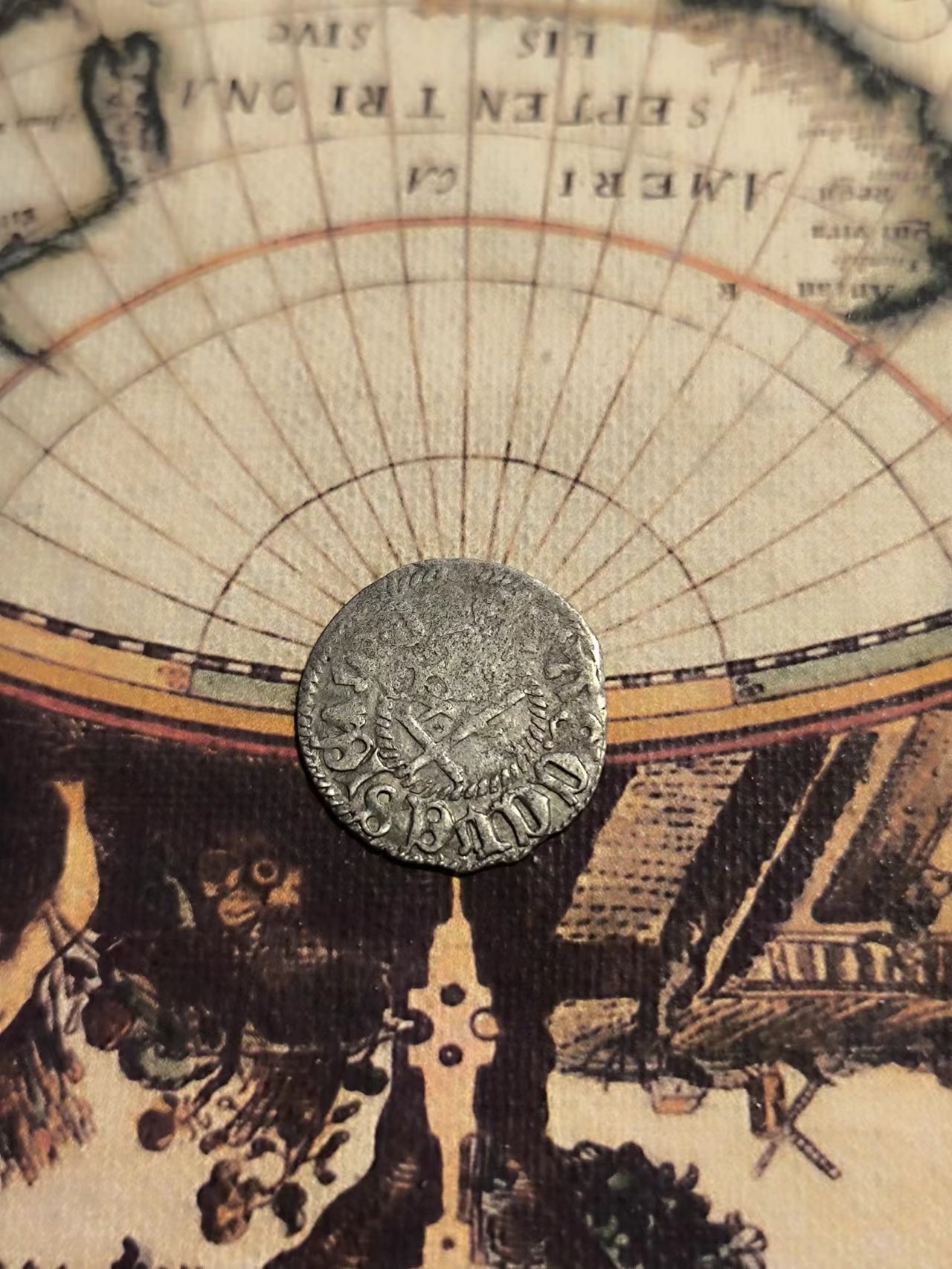 【大巴扎】第15回:欧洲金银币，中世纪丝路银币（全场包邮） 条顿骑士团分团，立窝尼亚骑士团银币