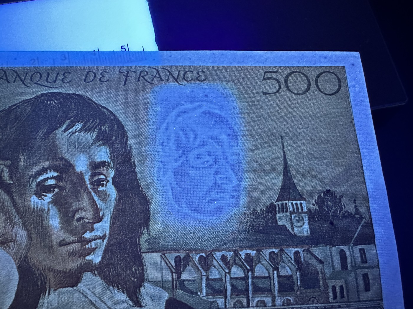 《外钞收藏家》第三百三十五期（连拍第二场） 1974年法国500法郎 AU品相