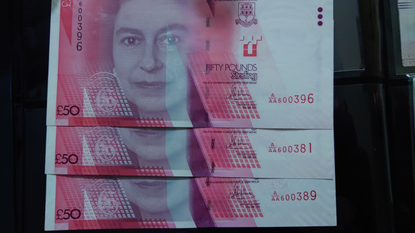 【世界钱币】精选微拍第90期暨2024年第一期 混合场 2019年直布罗陀50镑 AAA冠全新绝品无47尾号396【注意拍卖的是一张】