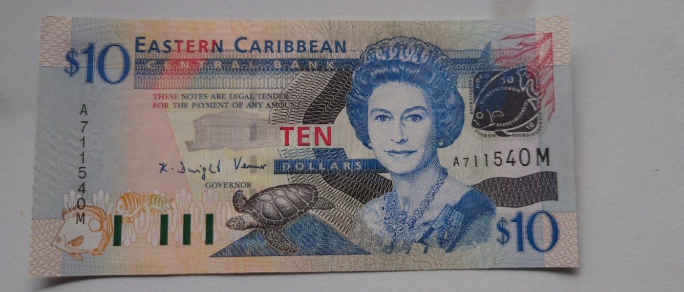 【世界钱币】精选微拍第90期暨2024年第一期 混合场 早期东加勒比10元 A-M冠 蒙特萨拉特 全新绝品