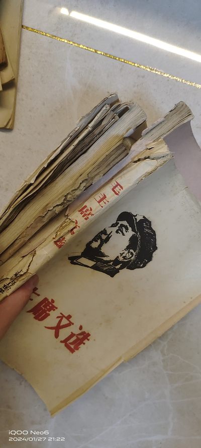 大庆红藏第12场 - 很厚，一堆油印，看内容的来