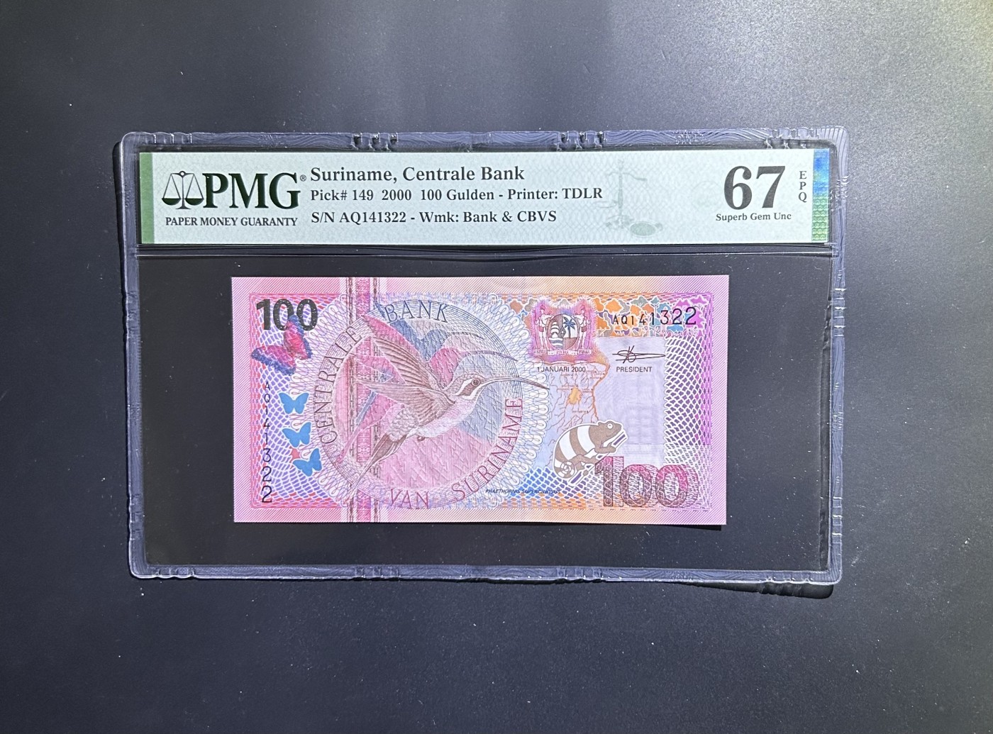 【丑猫0201】今晚六点半 苏里南100