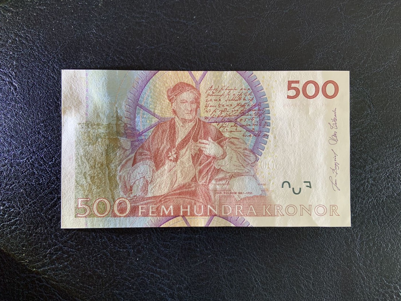 收藏联盟Quantum Auction 第321期拍卖  瑞典2003年500克朗 品相UNC-  卡尔十一世