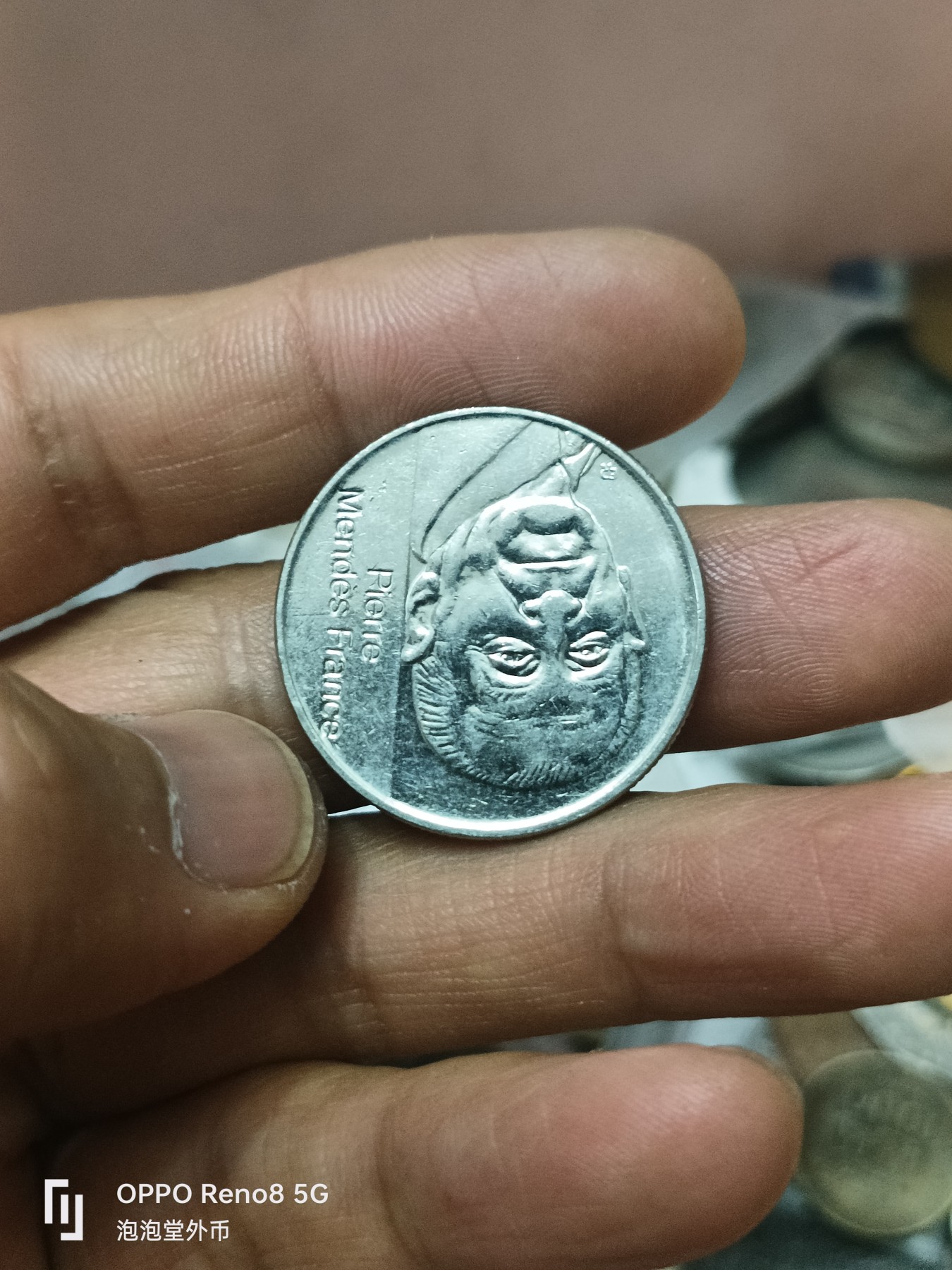泡泡堂微拍第308幕捡漏可累计专场👿👿，累计满五十元包邮，接受代拍业务 法国五法郎纪念币