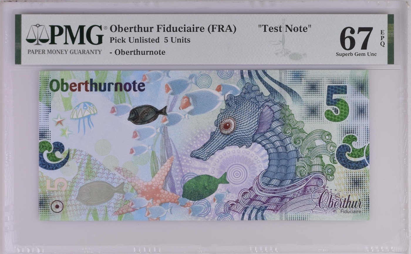 收藏联盟Quantum Auction 第321期拍卖  Oberthur Fiduciaire (FRA)        