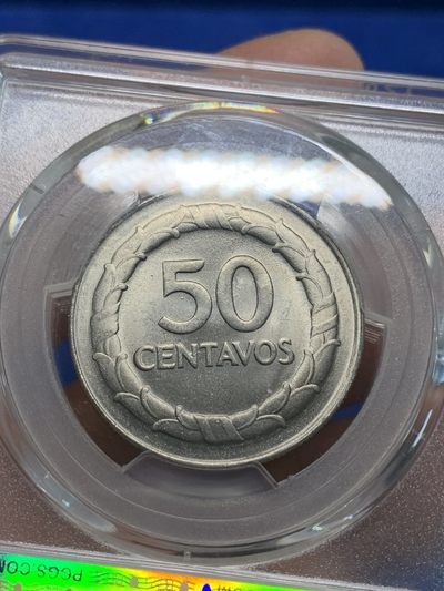 《竞宝斋》第239场-周日，周一 年终拍场 (全场包邮) PCGS金盾 MS65 哥伦比亚1969年50分镍币，高分不易