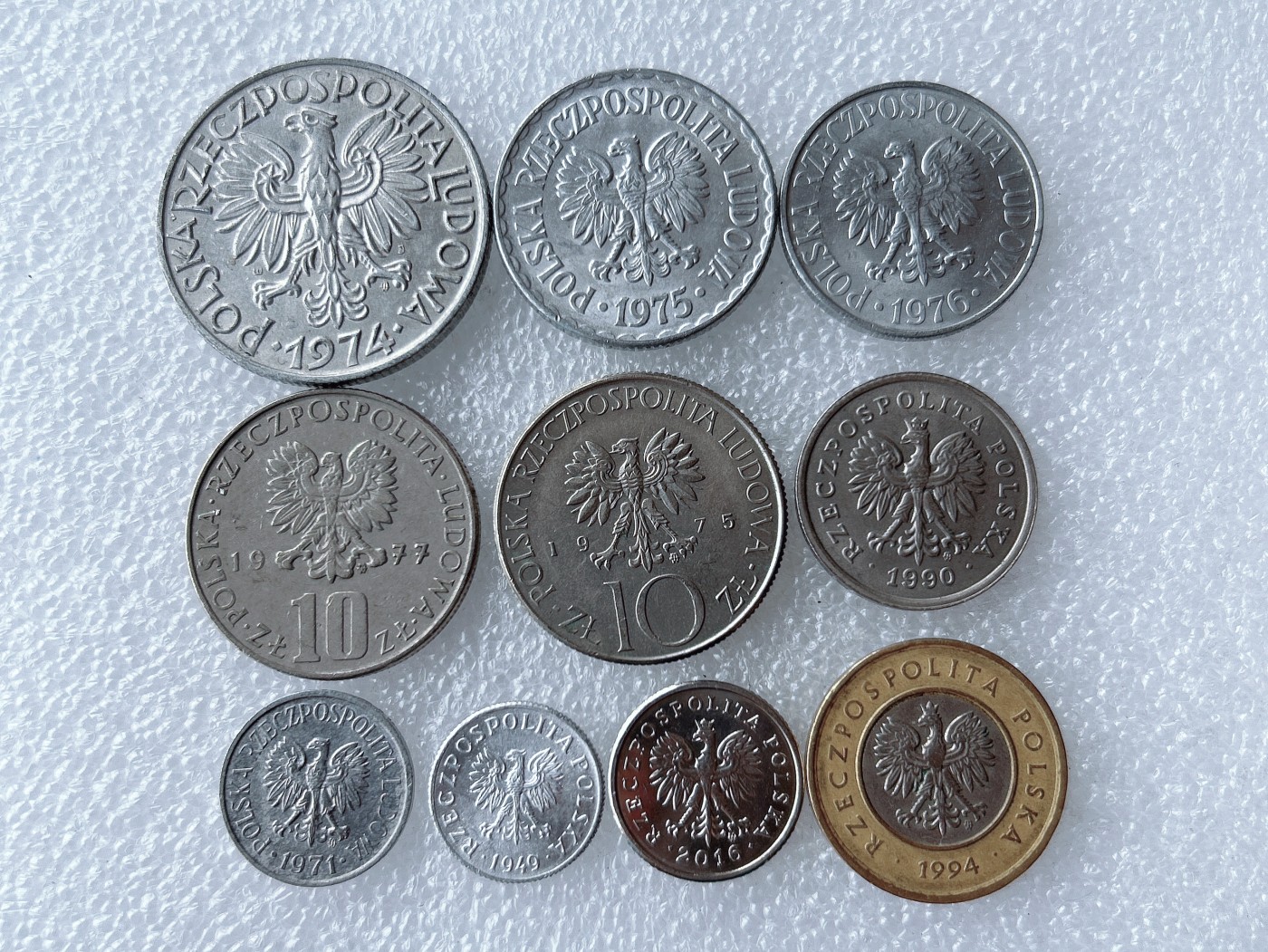 第一海外回流一元起拍收藏 散币专场 第62期 波兰硬币 10枚