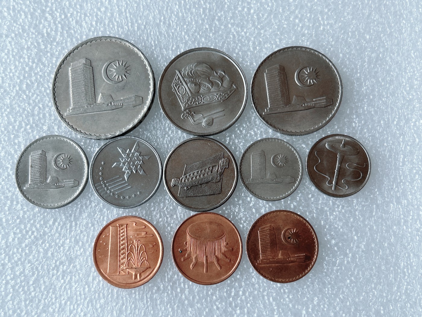 第一海外回流一元起拍收藏 散币专场 第62期 马来西亚硬币 11枚