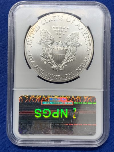 《竞宝斋》第239场-周日，周一 年终拍场 (全场包邮) NPGS CPS 美国2016年行走女神1美元纪念银币