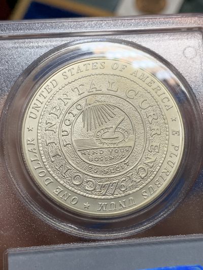 《竞宝斋》第239场-周日，周一 年终拍场 (全场包邮) PCGS MS69美国2006年美国国父本杰明富兰克林诞辰300周年纪念磨砂银币 克劳斯最具历史意义币