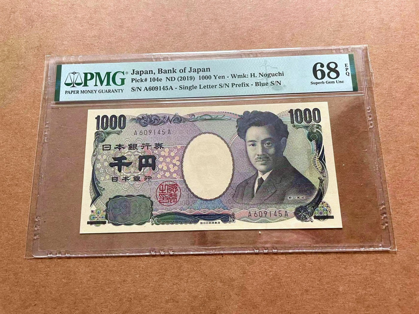 【Blue Auction】✨世界纸币精拍第428期——苍老师专场 PART1 【AA】日本 2019年1000元 PMG68EPQ 超高分