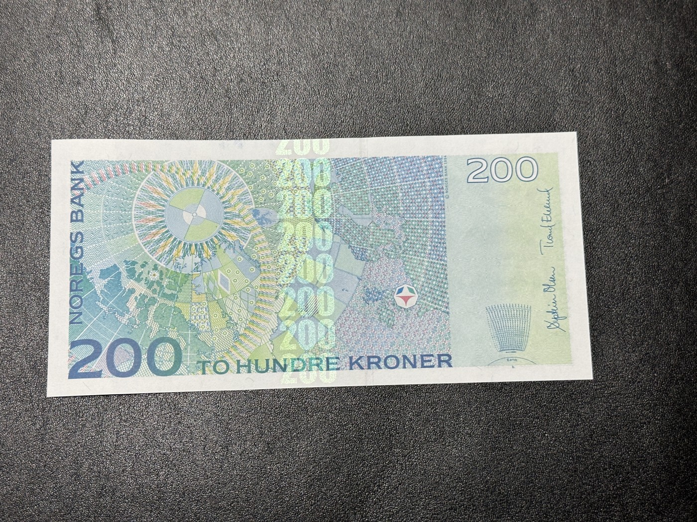 《外钞收藏家》第三百三十六期 1994年挪威100克朗 全新UNC