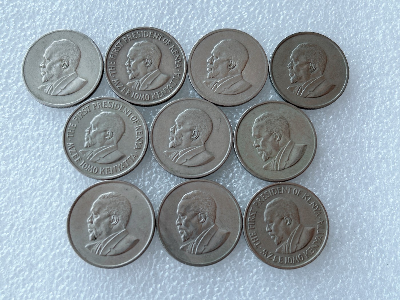 第一海外回流一元起拍收藏 散币专场 第62期 肯尼亚50分 10枚