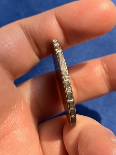 《竞宝斋》第239场-周日，周一 年终拍场 (全场包邮) 法国1808年拿破仑5法郎银币 少见年份 细节见图