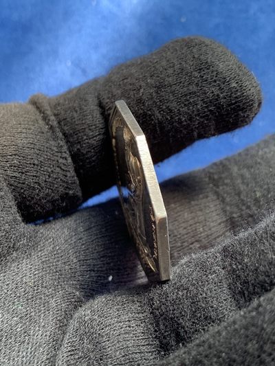 《竞宝斋》第239场-周日，周一 年终拍场 (全场包邮) 法国巴黎上诉法院八角银质代币，早期无边铭，14.8克