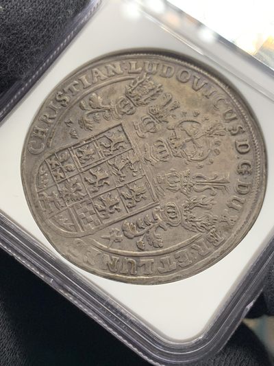 《竞宝斋》第239场-周日，周一 年终拍场 (全场包邮) NGC AU 德国 布伦瑞克 1663年 飞马泰勒 早期大马 胖嘟嘟的 马脸无磨损 全深打 底光也漂亮