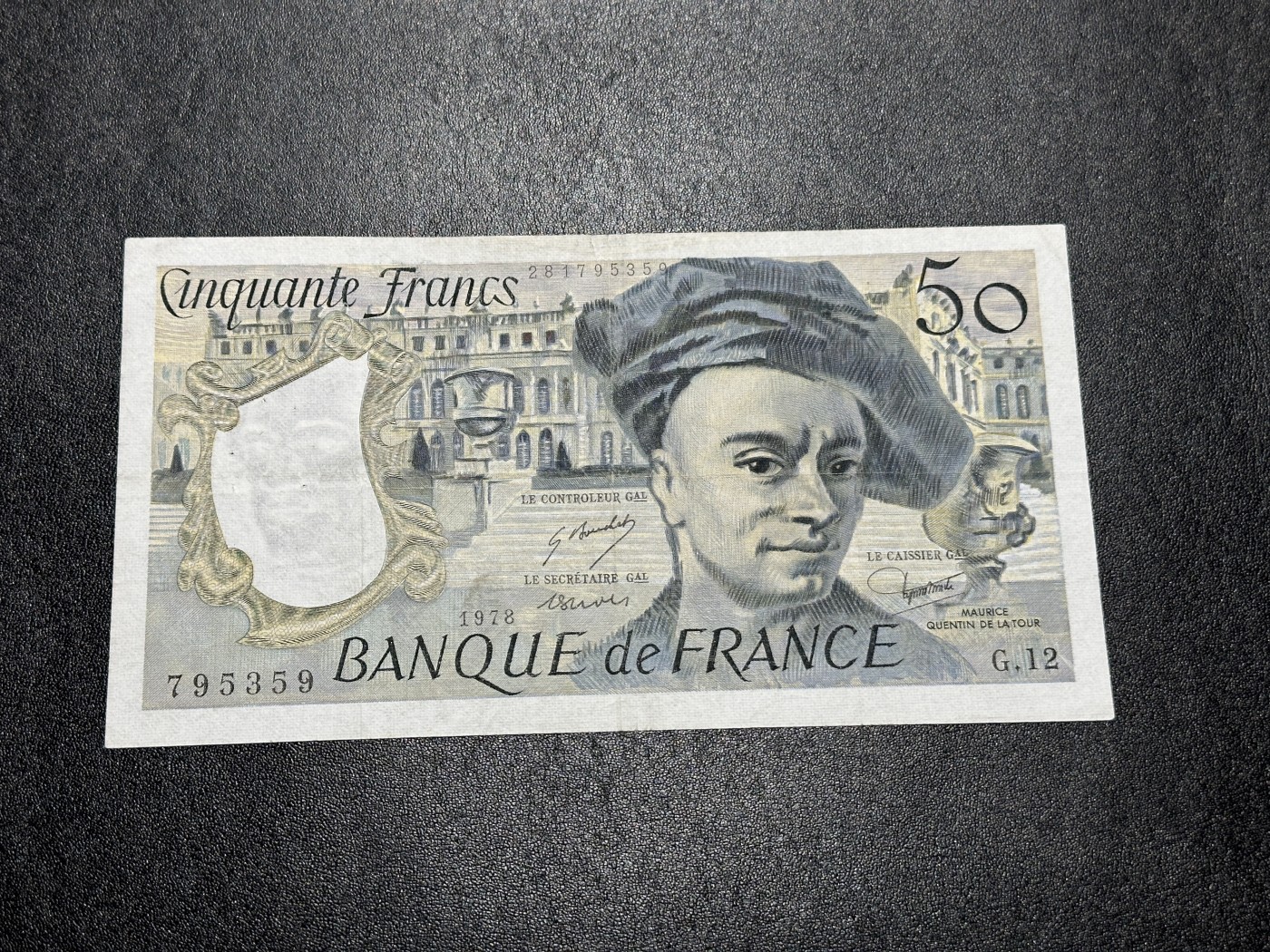 《外钞收藏家》第三百三十六期 1978年法国50法郎 非全新