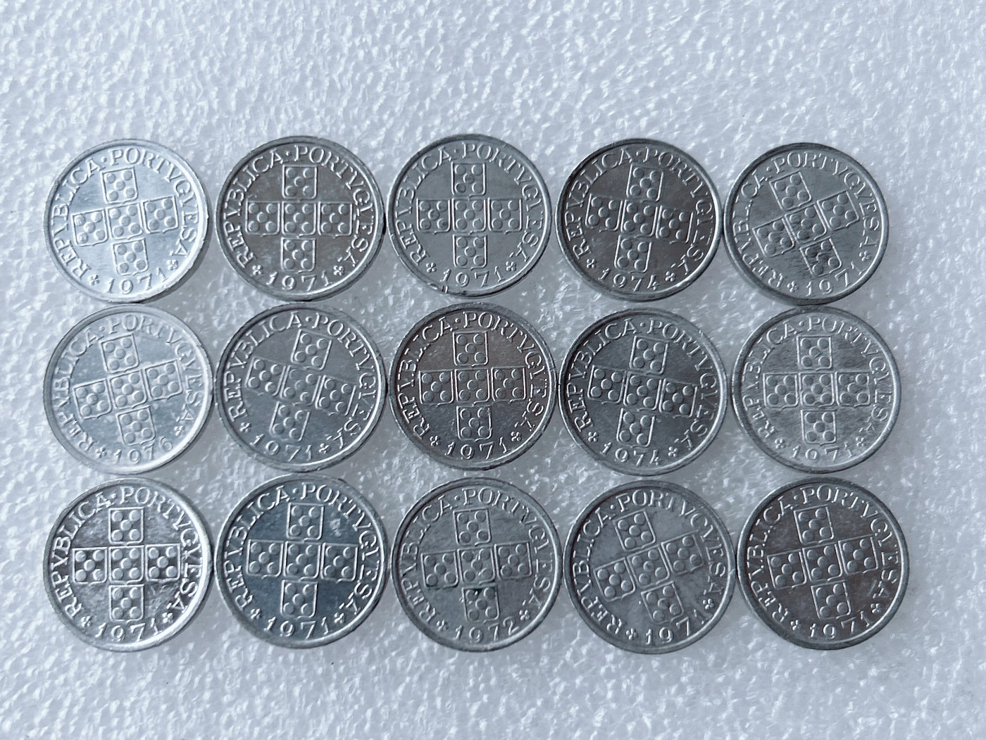 第一海外回流一元起拍收藏 散币专场 第62期 葡萄牙10分铝币 15枚