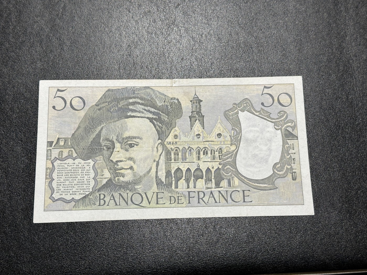 《外钞收藏家》第三百三十六期 1978年法国50法郎 非全新