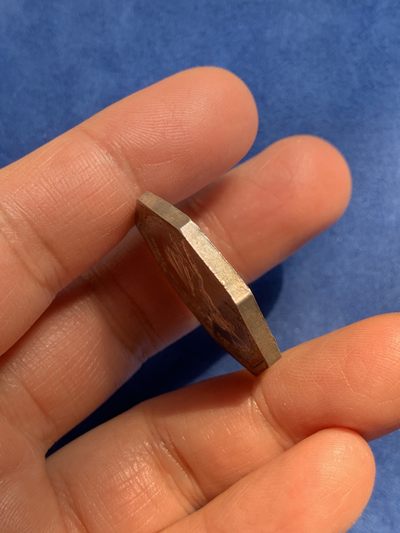 《竞宝斋》第239场-周日，周一 年终拍场 (全场包邮) 法国稀少墨丘利慈善协助八角银章 早期原铸 13.1gr  29.6mm 无边铭