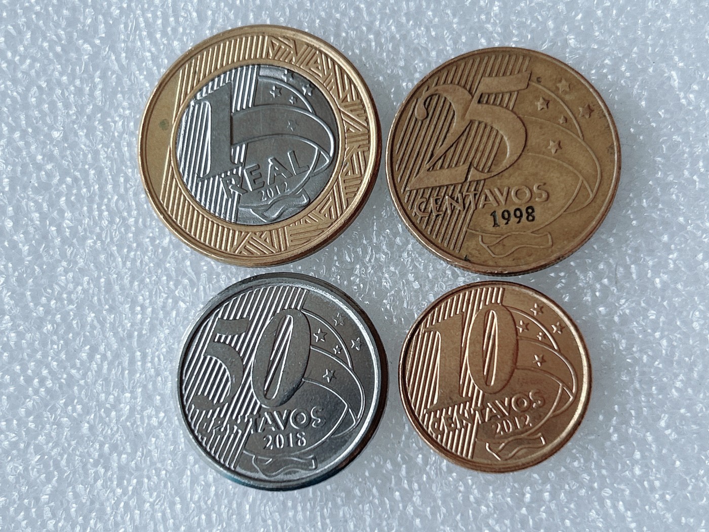 第一海外回流一元起拍收藏 散币专场 第62期 巴西4枚套