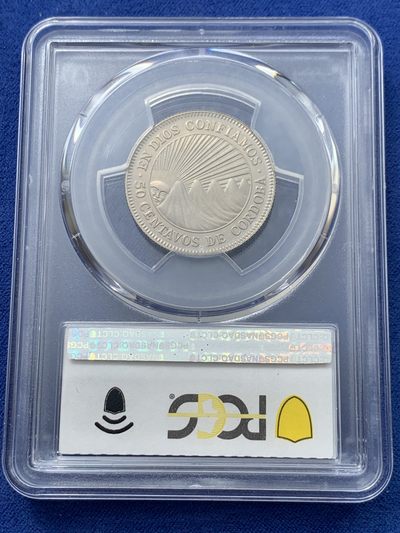 《竞宝斋》第239场-周日，周一 年终拍场 (全场包邮) PCGS金盾 PR67DCAM 尼加拉瓜1972年南美太阳神50分精制镍币
