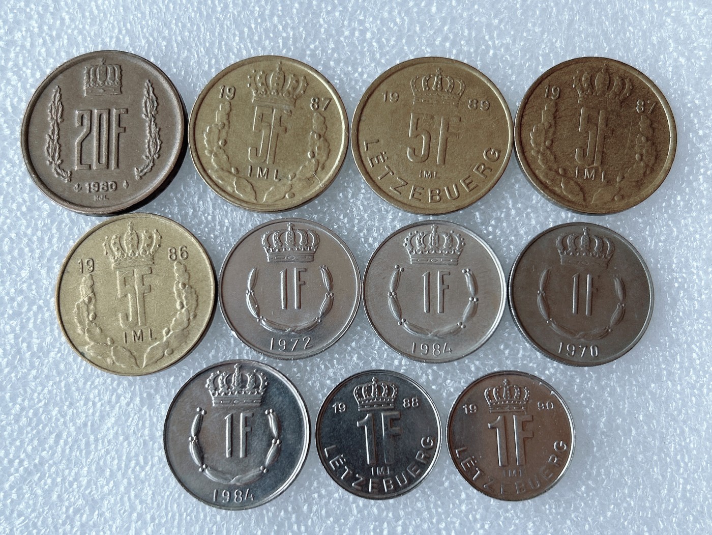 第一海外回流一元起拍收藏 散币专场 第62期 卢森堡