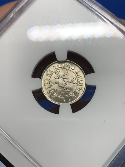 《竞宝斋》第239场-周日，周一 年终拍场 (全场包邮) NGC MS65 1942年S版 荷属东印度群岛（今印尼）1/10盾 银币