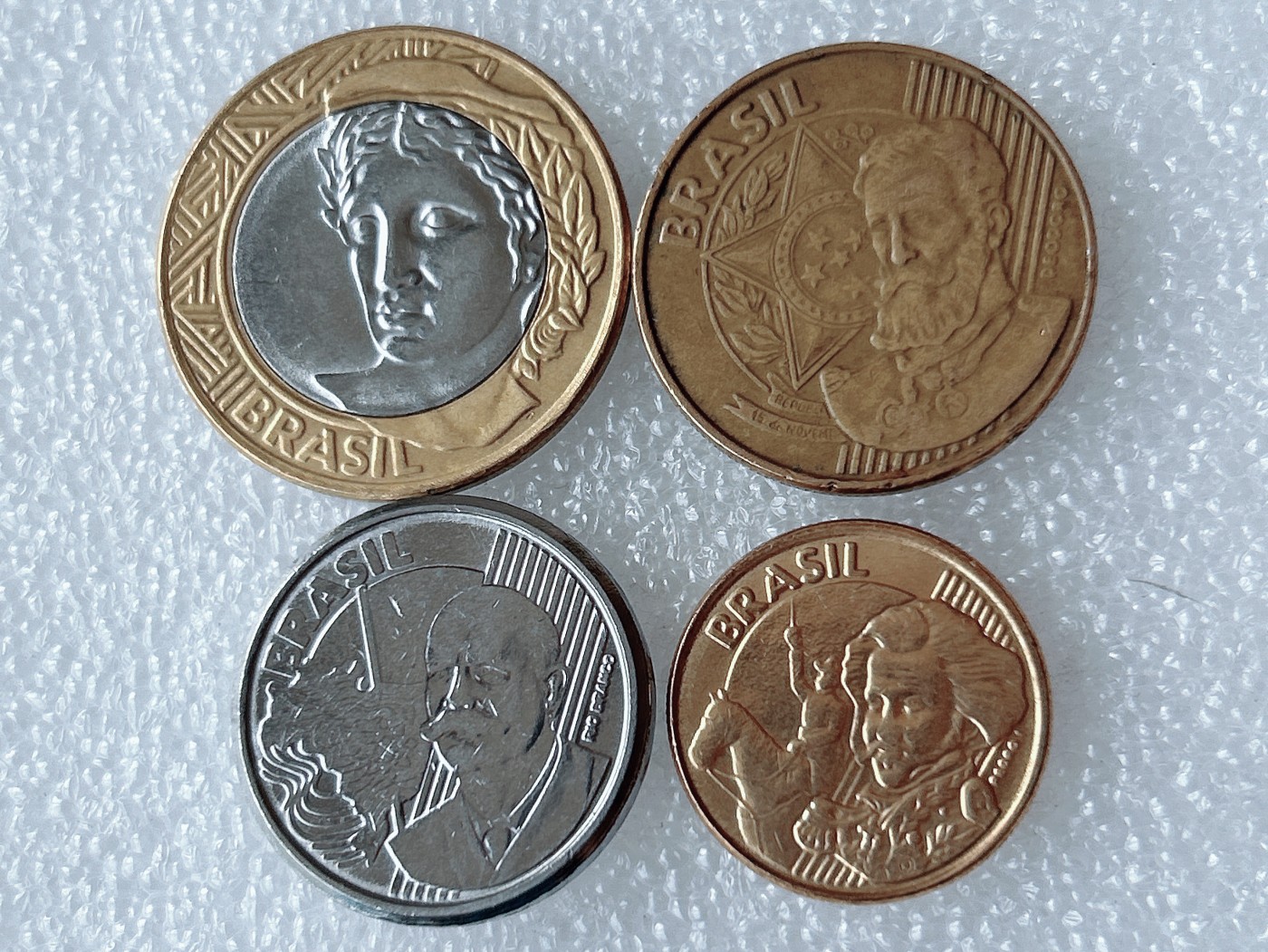 第一海外回流一元起拍收藏 散币专场 第62期 巴西4枚套